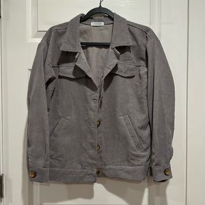 Women’s corduroy shacket